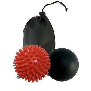 Biểu Tượng Tùy Chỉnh Myofascial Silicone Yoga Chân Lăn Tay Spiky Massage Bóng Set