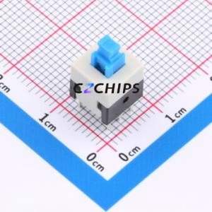 XKB8080-Z Push Button Switch Through hole Component (THT) Switch Self-Locking Rectangle Button Through Hole 100mA - Product Image 1