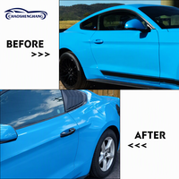 Couvre-poignées de porte en ABS pour Ford Mustang 2015-2022, ensemble d'accessoires de garniture extérieure