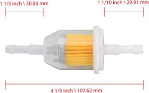 Nuevo Kit de Filtro de Combustible en Línea Diésel de 3*105mm, Filtro de Gasolina para Calefactor de RV (Eberspacher 2KW 5KW), Accesorios para Automóviles - Product Image 2