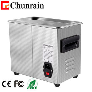 FCC CE ROHS Desktop pulitore Ad Ultrasuoni 3L con riscaldatore per il Medico di Laboratorio Dentale Componenti CR-020S 3.2L 40 khz 68 KHZ 80 KHZ - Product Image 6