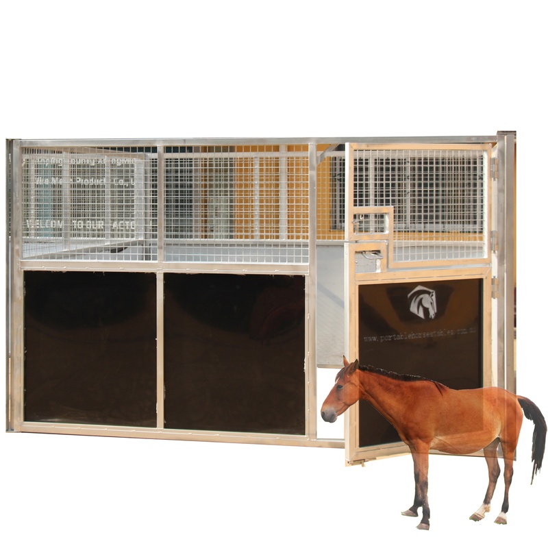 Australian Standard Galvanized Portable Horse Stable
