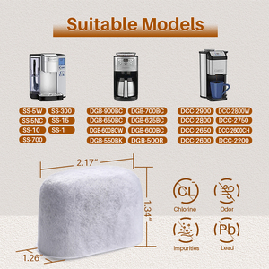 Filtres à eau au charbon de rechange pour cafetières-Convient à toutes les cafetières <span class=keywords><strong>Cuisinart</strong></span> - Product Image 6