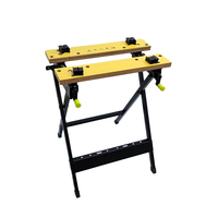 Chevalet télescopique pour constructeurs, chevalet de charpentier, outil de travail, établi pliable