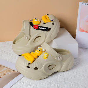 Zuecos Deportivos para Mujer, Suela Gruesa, Beige, Caqui, Blanco, Negro, Tallas 35-40, Moldeado por Inyección, Antideslizantes, para Uso en Exteriores, Verano - Product Image 2