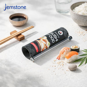 Tube en carton kraft recyclable de qualité alimentaire pour emballage de sushi personnalisé, design de tube en papier, boîte cylindrique, conteneur - Product Image 5