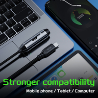 Câble Piva 40cm 2 en 1 USB c PD 60W convertisseur de charge rapide type-c à 3.5mm DAC 32Bit/384Khz adaptateur Audio Hifi hub Durable audacieux