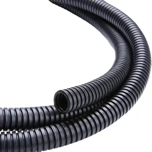 Flame Retardant PP Corrugated Conduits AD11.6mm Pipe Hoses Wire Corrugated Tube Manufacturer