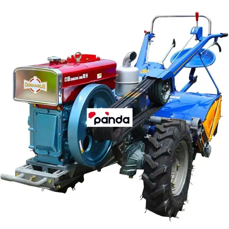 Haute qualité multifonctionnel 15hp 18hp 20hp tracteurs 2 roues marche tracteur à main/motoculteur