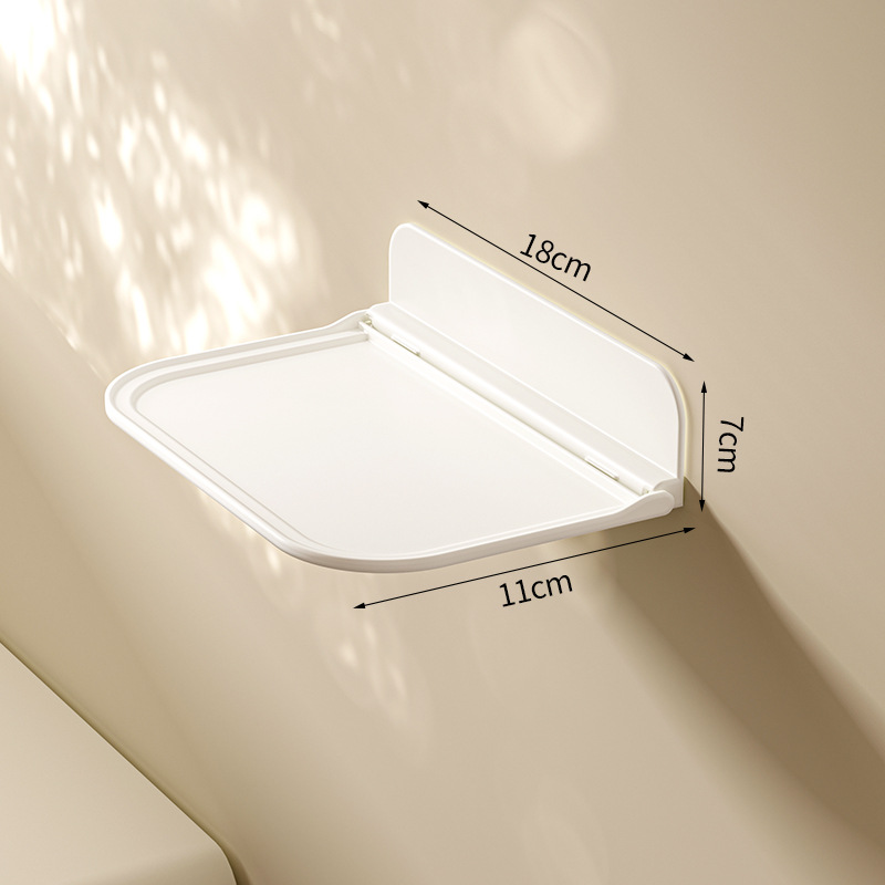 White storage rack [Foldable to save space]