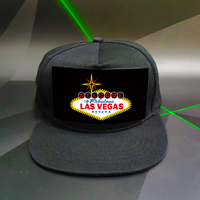 Nouvelle Arrivée Casquette avec Logo Varié et Panneau EL, Égaliseur Sonore Activé par Lumière LED, pour Sports, Loisirs et Utilisation en Extérieur
