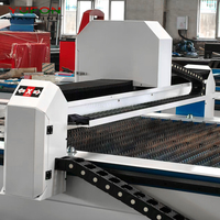 Machine de découpe plasma CNC YUFON pour conduits d'air HVAC, table de découpe avec réglage automatique de la hauteur de tension d'arc intégré.
