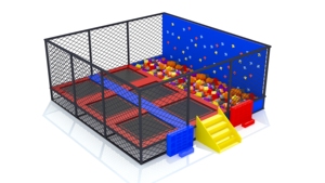 Parc <span class=keywords><strong>de</strong></span> trampolines commercial personnalisé pour enfants, aire <span class=keywords><strong>de</strong></span> jeux intérieure, <span class=keywords><strong>trampoline</strong></span> Ninja Warrior, <span class=keywords><strong>mousse</strong></span> pour adultes, certifié CE, personnalisation gratuite - Product Image 3