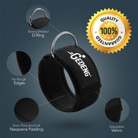 GEDENG Sangles de cheville pour machine à câble Fessiers, menottes rembourrées pour exercices de gymnastique du bas du corps Accessoires de fitness