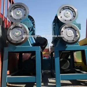 Easy control waste tire recycling line to rubber chips for sole production plant