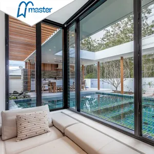 Master Well Hot Sale Interieur doppelt verglaste Aluminium-Großbild fenster Aluminium-Fenster mit hoher Qualität