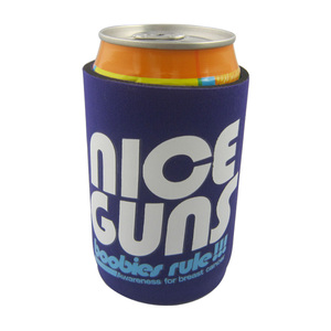 Portabottiglie in Neoprene Personalizzato, Custodia Isolante Pieghevole per Birra, Porta Lattina, Gadget per Feste in Spiaggia, Campione Gratuito, Pronto per la Spedizione - Product Image 3