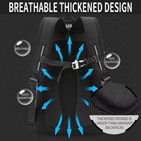 Sac à dos de tennis et de pickleball portable en polyester avec fermeture éclair, compartiment pour chaussures, grande capacité, sac de sport pour homme et femme