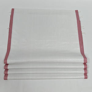 Bolsa de saco tejida PP de polipropileno de Color blanco de ventas directas de fábrica de China para empacar harina de arroz grano de trigo alimentos 40KG 50KG - Product Image 2