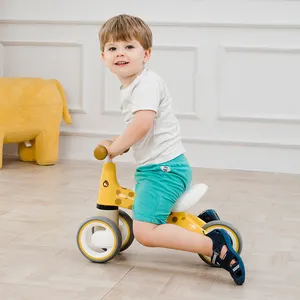 Tricycle en forme d'animaux girafe pour enfants, jouet à conduire, avec 3 roues eva, vente en gros,