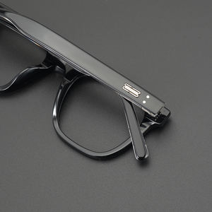 Lunettes de vue carrées tendance faites à la main South Side N avec montures en acétate, design GM, verres optiques sur ordonnance <span class=keywords><strong>pour</strong></span> <span class=keywords><strong>myopes</strong></span> - Product Image 6
