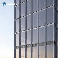 Verre flotté trempé stratifié de sécurité ultra-transparent, poli sur les bords, à haute rentabilité, pour la décoration industrielle