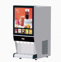 Machine commerciale de boisson de thé de lait de café à double température chaude et froide entièrement automatique