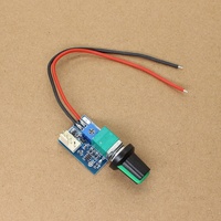 Contrôleur de vitesse de ventilateur PWM Taidacent 2510-4P 3P manuel 4 fils 0-5V 12V avec interrupteur marche/arrêt pour ventilateur de boîtier de PC CPU avec bouton