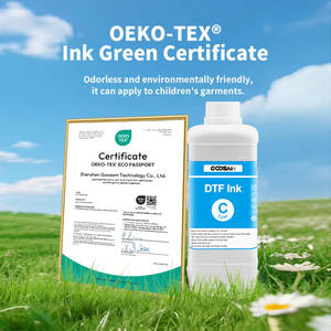 1000ML 5 Farbset Premium Textil pigment Wärme übertragung PET Film DTF Tinte für Sino colorr Wj-240S Drucker kompatibel für <span class=keywords><strong>Apollo</strong></span> - Product Image 2