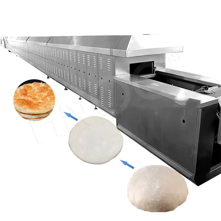 HNOC Industrial New Tortilla Chapati Maker Machine automatique de fabrication de pain pita arabe Fournisseur en Inde