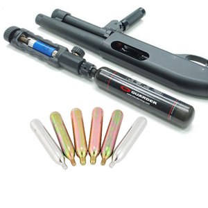 Bình CO2 nhôm không ren, 88g, dùng cho súng Powerlet, 400 phát/thùng, số lượng đặt hàng tối thiểu 10000 chiếc - Product Image 1