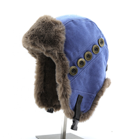 Chapeau d'hiver pour l'extérieur, ski, snowboard, randonnée, avec protège-oreilles, style Ushanka, chapeau de trappeur, chapeau d'aviateur, pour temps froid