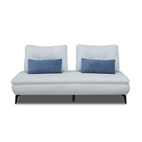 Modernes Minimalistisches Apartment-Ecksofa 5-Sitzer Verstellbares Modulares Wohnzimmer Zeitgenössisches Freizeitsofa Möbel