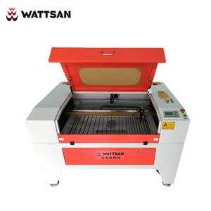 Wattsan 6090 ST 80w 100w laser madeira gravura máquina laser co2 100w co2 laser corte máquina