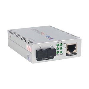 Convertidor de Medios 1 RJ45 + SC, Fibra Monomodo 10/100M 20km - Product Image 3