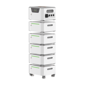 Batteries solaires <span class=keywords><strong>48v</strong></span> 200ah 100ah 300ah 400ah <span class=keywords><strong>500ah</strong></span> tout en un batterie au lithium de stockage d'énergie empilable 25kwh système solaire domestique - Product Image 4