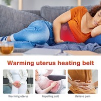 Dreistufiges Wärme-Massagegerät Luftgürtel Intelligente Massage Wärmetherapie Graphen-Beheizt Grenzüberschreitende Vibrationsfunktion USB