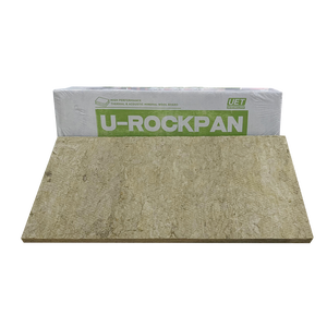 Panneau en laine de roche ignifuge UL 723, classe A1, écologique, R6.3, 1,5 pouces d'épaisseur, 48 pouces, panneau en laine de roche pour isolation extérieure - Product Image 2