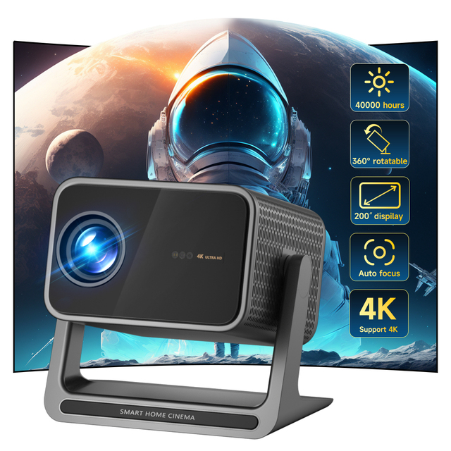 Wholesale H9 Projector 1080P Native Smart Home Cinema 4K Full Hd Projectors TOF Non-inductive Auto Focus Mini Portable Proyector