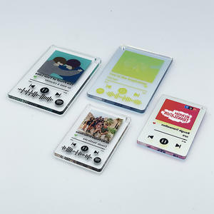 Venta al por mayor personalizado acrílico anime cartoonplastic llaveros promocional Kpop photocard anime accesorios llavero - Product Image 2