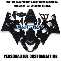 INMT - Vente directe d'usine - Kits de carénage de moto en plastique ABS GSXR600 750 2004-2005 - Résistant aux rayures - Personnalisé