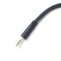 Câble séparateur stéréo 1/8 pouces TRS mâle à double 3.5mm femelle Mono