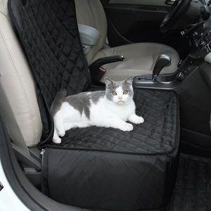 Co-Pilot asiento delantero 600D Oxford tela acolchada <span class=keywords><strong>coche</strong></span> perro asiento cojín grueso algodón relleno completo envolvente mascota asiento de <span class=keywords><strong>coche</strong></span> cubierta - Product Image 2
