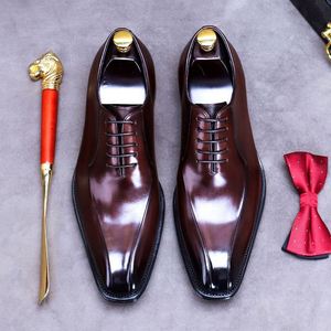 Zapatos de Cuero Genuino para Hombre - Formales y Casuales, Estilo Británico, Piel de Vacuno, Cómodos - Product Image 3