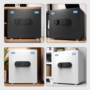 Coffre-fort numérique personnalisable en usine, coffre-fort de sécurité domestique avec empreinte digitale et clavier, <span class=keywords><strong>à</strong></span> prix compétitif - Product Image 1