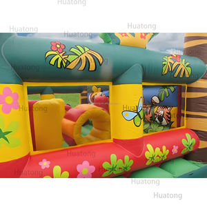 Commercial Outdoor Party Hupfburg <strong>Tiger</strong> <strong>Jumper</strong> Bounce Party Inflatable Playground Rentals for Kids - Product Image 5