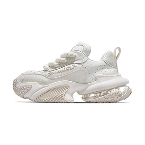 Designer Classic Breathable Sport Shoes Elevated Thick Bottom <strong>Leather</strong> Sneakers Breathable Trendy Dad Shoes Walking Style Shoes - Product Image 2