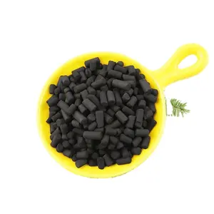 Carbone attivo a base di carbone Zhongchuang Per filtro fumo prezzo di trattamento dell'acqua Per tonnellata impianto di produzione di carbone