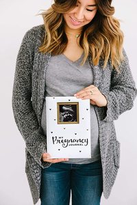 LABON Journal de grossesse avec impression de logo personnalisé My Little Bump Livre de souvenirs à <span class=keywords><strong>couverture</strong></span> rigide Cadeau pour les futures mamans - Product Image 5