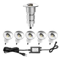 Étanche IP65 LED Escalier Éclairage Étape Lumière En Alliage De Zinc Mini Taille SC-F101A